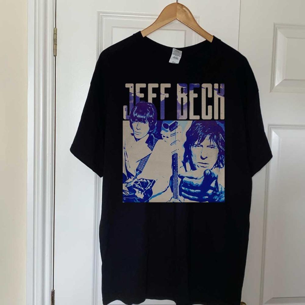 Jeff Beck - Unisex Black T-Shirt